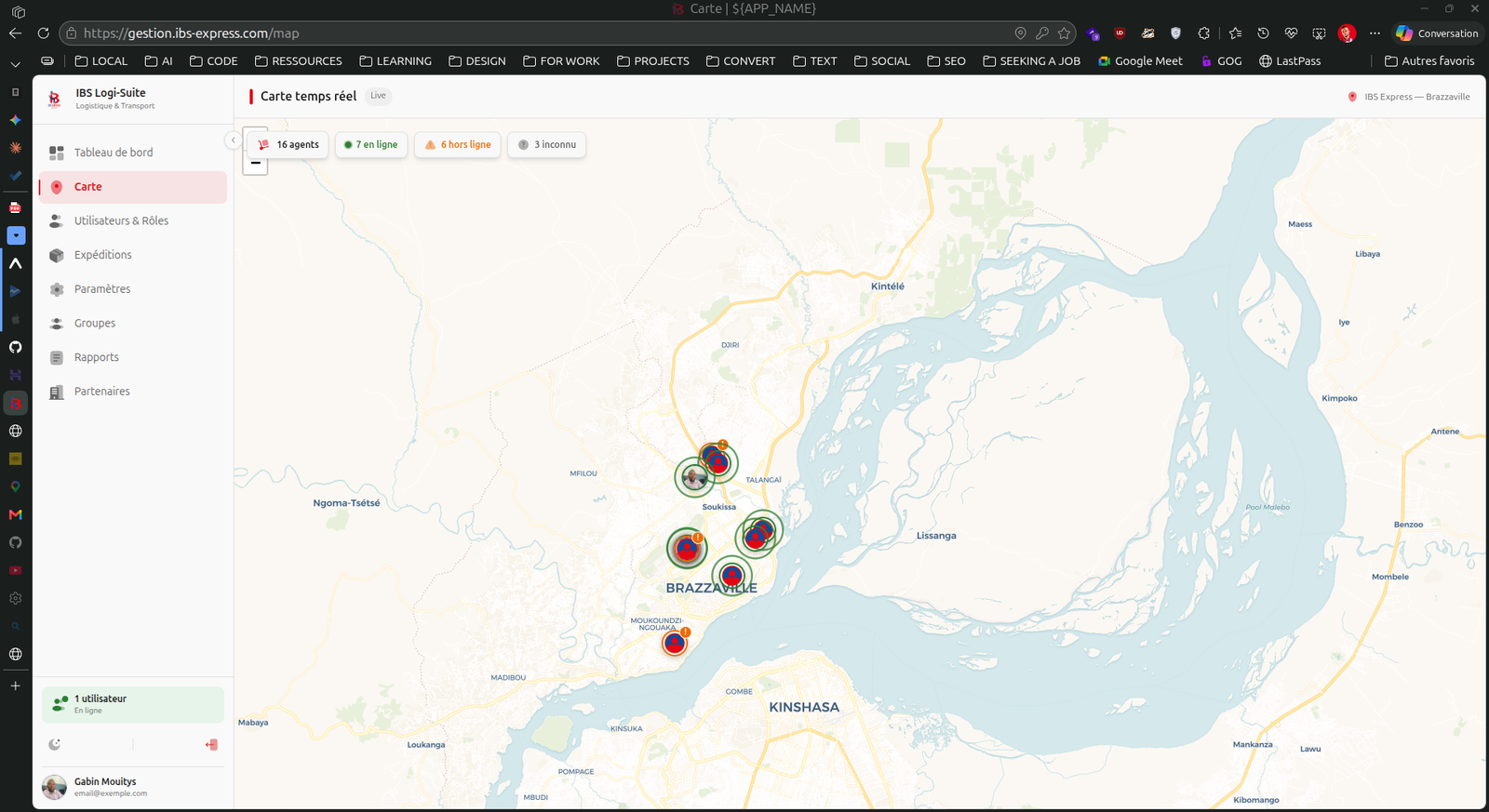 Screenshot 3 de IBS Logi-Suite - Gestion Logistique et Livraison
